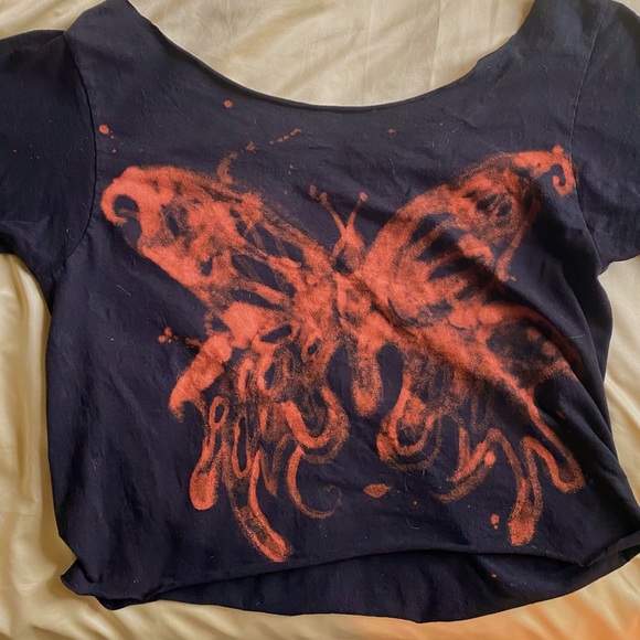 Handmade Fairy core off the shoulder top - Picture 3 of 3